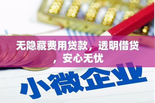 普兰店无隐藏费用贷款，透明借贷，安心无忧