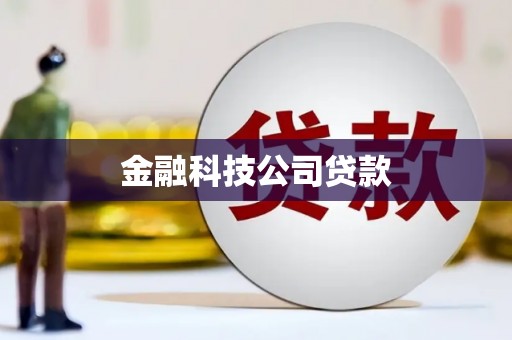 普兰店金融科技公司贷款