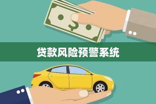 普兰店贷款风险预警系统