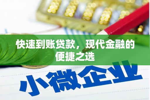 普兰店快速到账贷款，现代金融的便捷之选