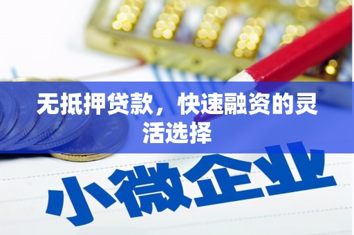 普兰店无抵押贷款，快速融资的灵活选择