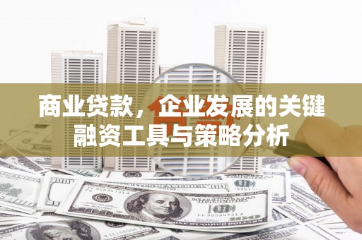 普兰店商业贷款，企业发展的关键融资工具与策略分析