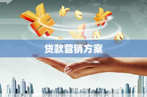 普兰店贷款营销方案