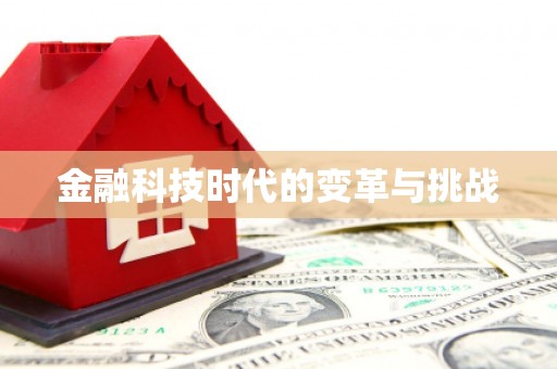 普兰店金融科技时代的变革与挑战