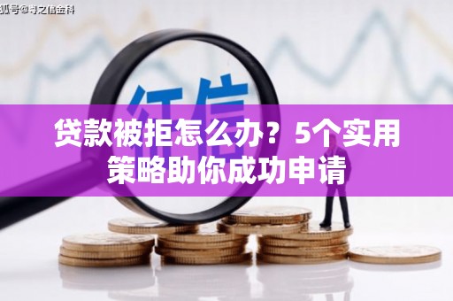 普兰店贷款被拒怎么办？5个实用策略助你成功申请