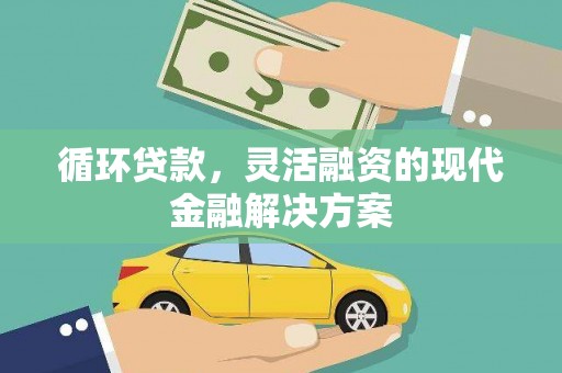 普兰店循环贷款，灵活融资的现代金融解决方案