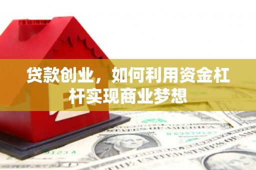 普兰店贷款创业，如何利用资金杠杆实现商业梦想