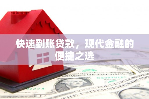 普兰店快速到账贷款，现代金融的便捷之选