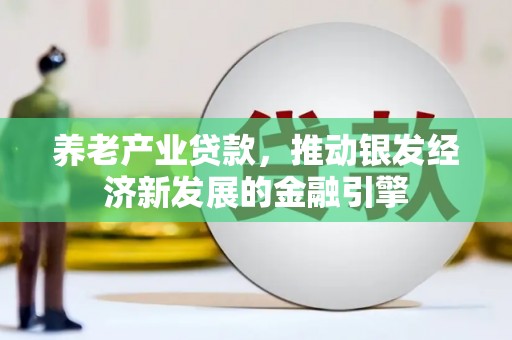 普兰店养老产业贷款，推动银发经济新发展的金融引擎