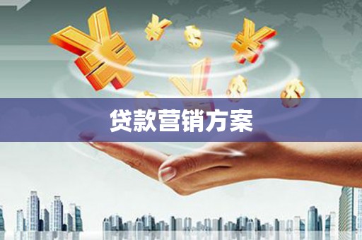 普兰店贷款营销方案
