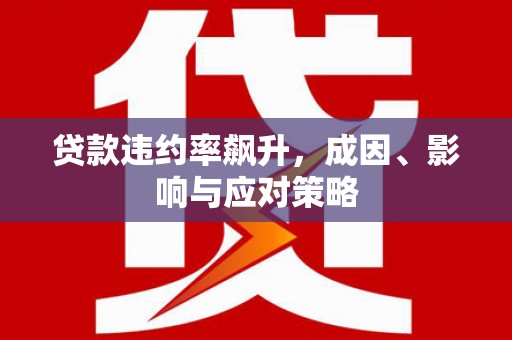 普兰店贷款违约率飙升，成因、影响与应对策略